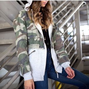 Vintage Havana Camouflage Jacket